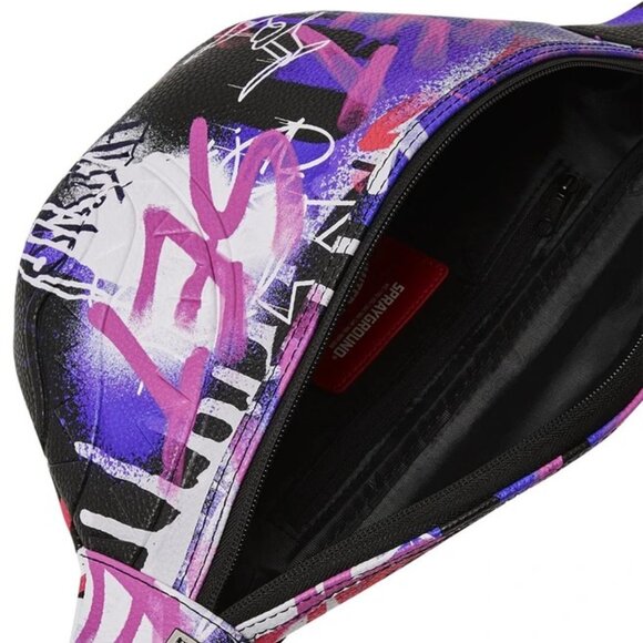 NWT Sprayground Shark Atelier Savvy Crossbody Bumbag Beltbag - Picture 11 of 11